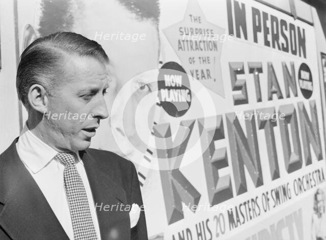 Portrait of Stan Kenton, 1947 or 1948. Creator: William Paul Gottlieb.