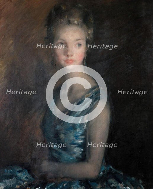 Blue And Silver, 1929. Creator: David Muirhead.