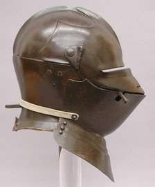 Armet with Matching Wrapper, Italian, probably Milan, ca. 1475. Creator: Unknown.