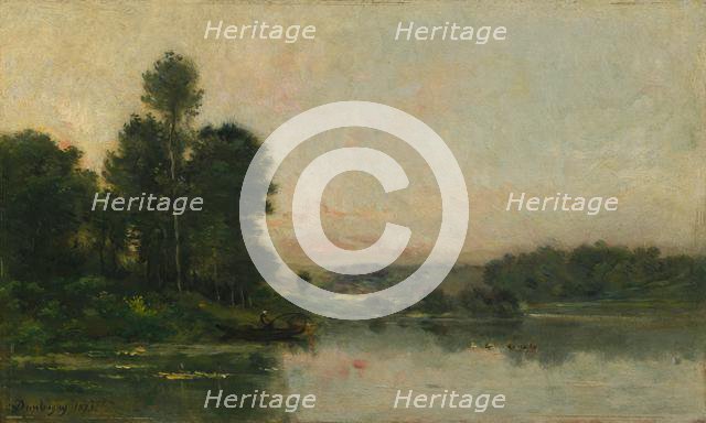 The Hillsides of Méry-sur-Oise, Opposite Auvers, 1873. Creator: Charles François Daubigny (French, 1817-1878).