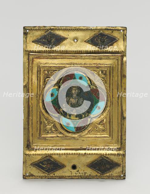 Ornamental Plaque (set of four), c. 1380-1400. Creator: Unknown.