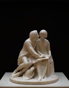 Paolo and Francesca, 1851-52. Creator: Alexander Munro.