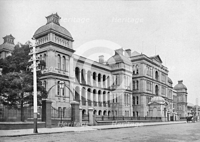 'Sydney Hospital, Macquarie Street, c1900. Creator: Unknown.