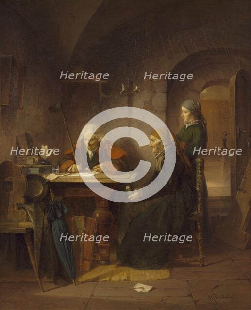 The Verger's Collection, 1866. Creator: Anders Gustaf Koskull.