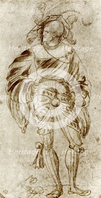 'Lansquenet', 1913.Artist: Nicolas Manuel Deutsch