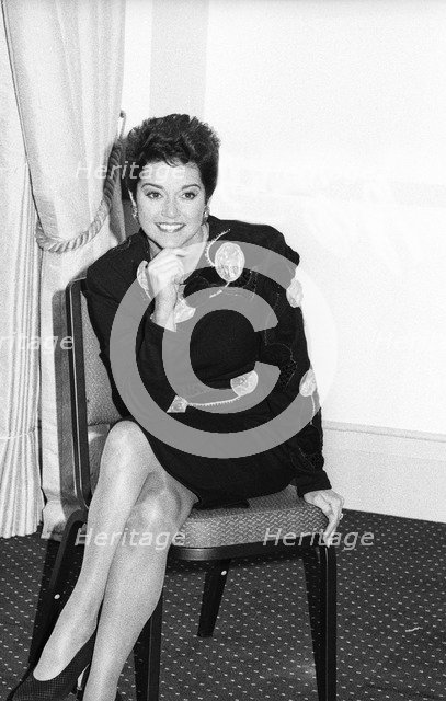 Gemma Craven, BAFTA, Picadilly, London, 1990.  Artist: Brian O'Connor.