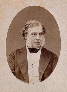 Sir George Burrows, 1873. Creator: Barraud & Jerrard.