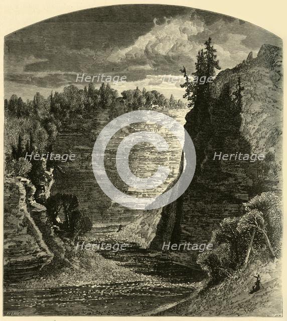 'High Banks, Portage', 1874. Creator: John Filmer.