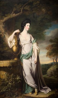 Portrait Of Miss Catherine Eld, 1767. Creator: Francis Cotes.