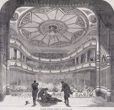 Interior view of Holborn Theatre Royal, High Holborn, Holborn, London, c1890. Artist: Anon