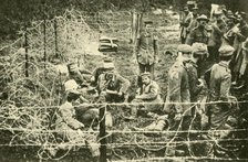 German prisoners of war, northern France, First World War, c1916, (c1920). Creator: Unknown.