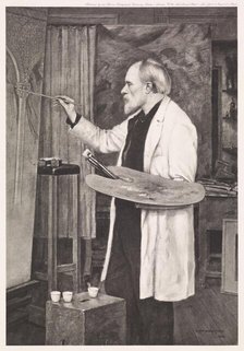 Portrait of Edward Burne-Jones (1833-1898), 1898. Creators: Unknown, Philip Edward Burne-Jones.