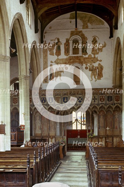 St Mary's church, Attleborough, Norfolk, 1963. Artist: Laurence Goldman