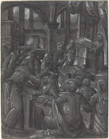 Christ Disputing with the Doctors, c. 1600. Creator: Unknown.