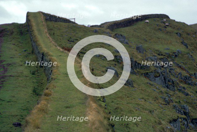 Hadrian's Wall, 2nd century.