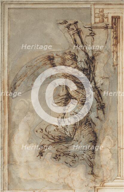 An Angel Carrying a Torch, c. 1500/1504. Creator: Filippino Lippi.