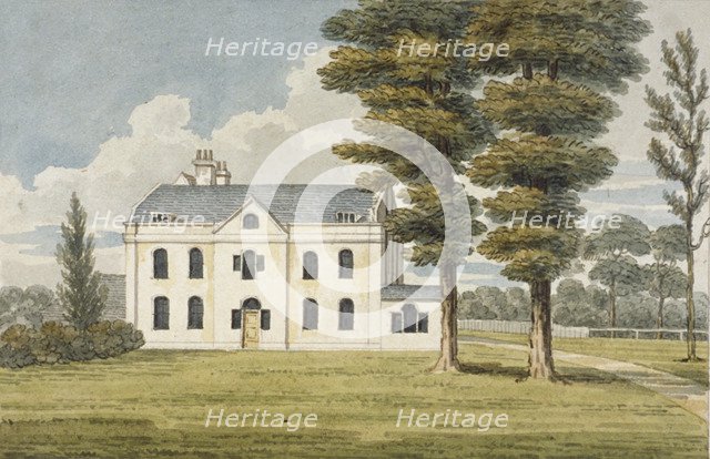 Fordhook House, Ealing, London, c1800. Artist: Anon