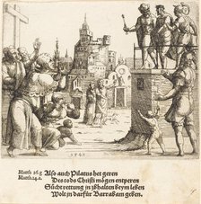 Ecce Homo, 1549. Creator: Augustin Hirschvogel.