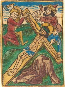 Christ Nailed to the Cross, c. 1490. Creator: Unknown.