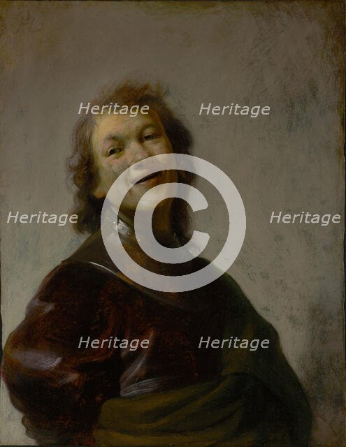 Rembrandt Laughing, about 1628. Creator: Rembrandt Harmensz van Rijn.