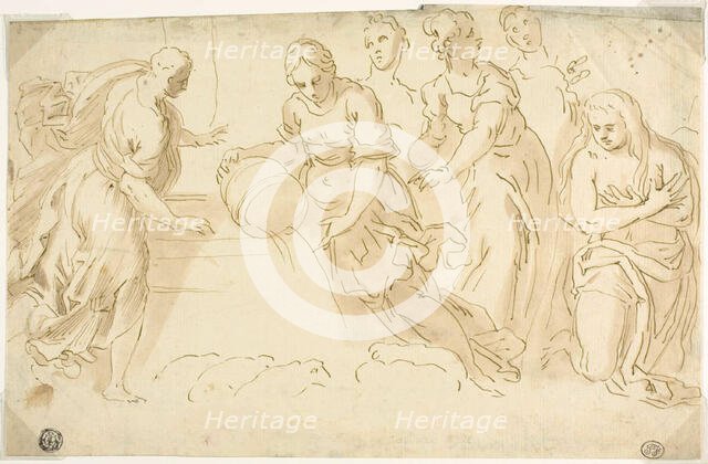 Jacob and Rachel at the Well, n.d. Creator: Unknown.