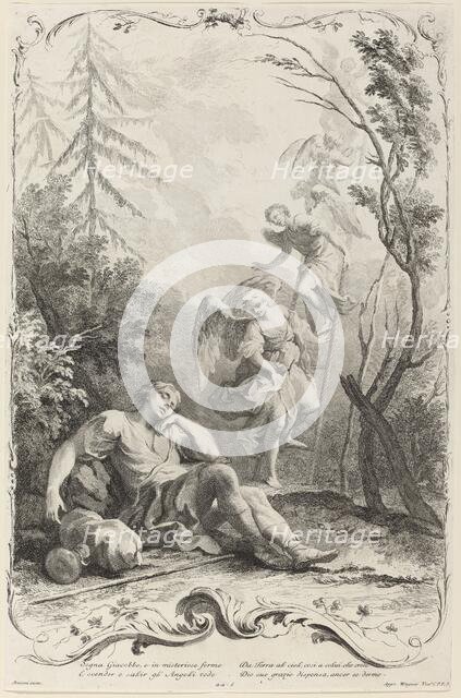 Jacob's Ladder, c. 1745. Creator: Joseph Wagner.