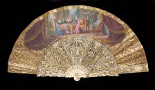 Fan, European, 1855-65. Creator: Unknown.