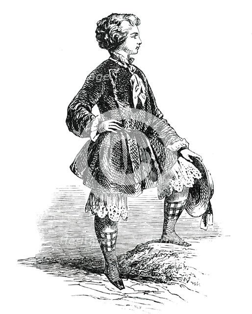 Paris Fashions for September - Boy's Dress, 1850. Creator: Unknown.