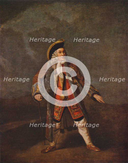 'Garrick as Lord Chalkstone', c1740 (1948). Artist: Johan Zoffany.