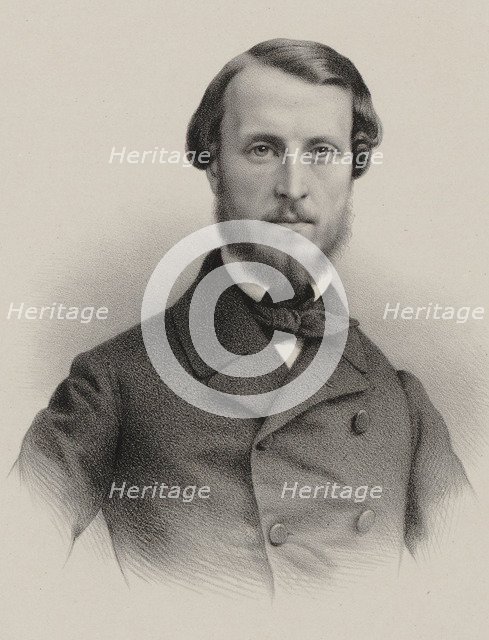 Portrait of the composer Georges Bousquet (1818-1854), 1854.