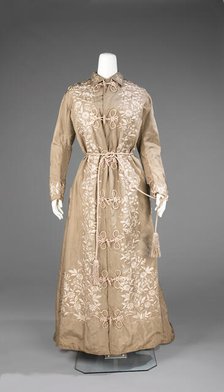Dressing gown, Japanese, 1879. Creator: Unknown.