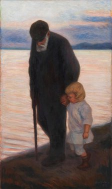 Towards the Evening, 1913. Creator: Simberg, Hugo (1873-1917).