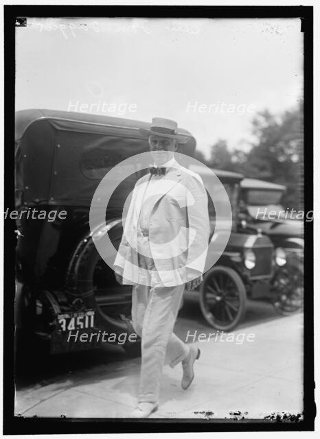 Senator Thomas Taggart, between 1910 and 1917. Creator: Harris & Ewing.