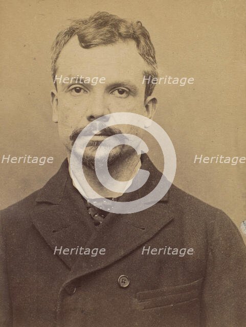 Chericotti. Paul. 35 ans, né à Milan (Italie). Marchand de volailles. Anarchiste/Assoc. de..., 1894. Creator: Alphonse Bertillon.