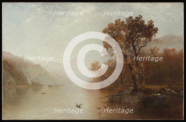 Lake George, 1860. Creator: John Frederick Kensett.