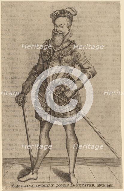 Robert Dudley, Earl of Leicester. Creator: Christoffel van Sichem I.