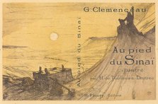 Cover for "Au pied du Sinaï", 1898. Creator: Henri de Toulouse-Lautrec.