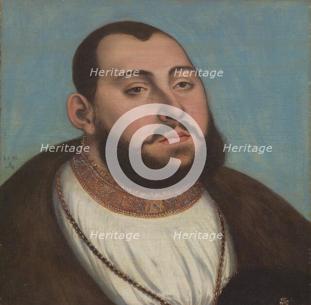 John Frederick I, Elector of Saxony (1503-1554), 1533. Creator: Cranach, Lucas, the Elder (1472-1553).