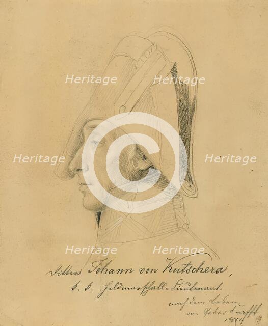Lieutenant Field Marshal Johann Ritter von Kutschera, 1814. Creator: Johann Peter Krafft.
