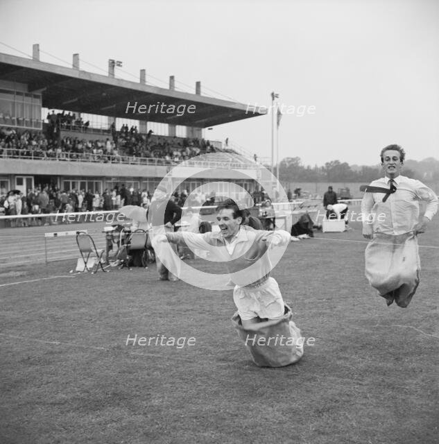 Copthall Stadium, Hendon, Barnet, London, 25/06/1966. Creator: John Laing plc.
