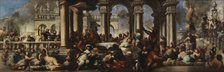 The Banquet of Cleopatra, 1660. Creator: Sebastiano Mazzoni.