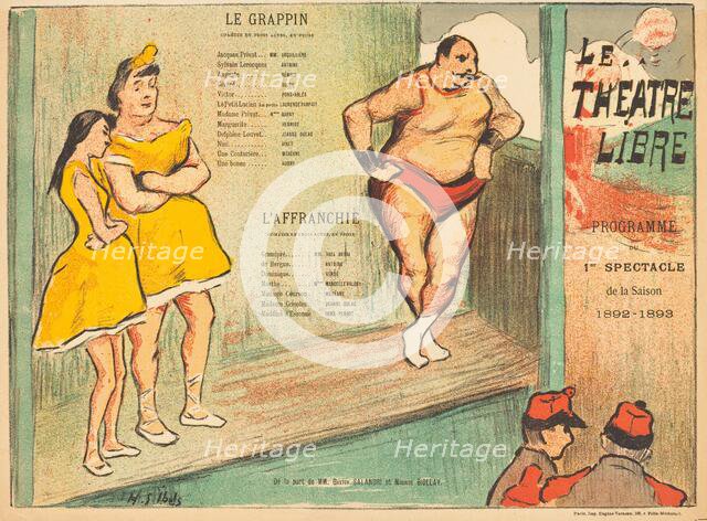 Le Grappin; L'Affranchie, 1892. Creator: Henri-Gabriel Ibels.