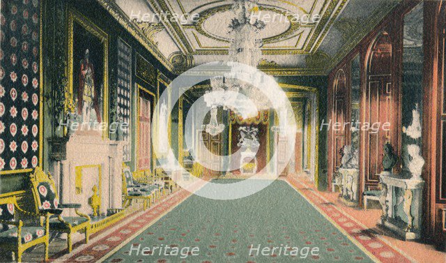 'The Throne Room, Windsor Castle', c1917. Artist: Francis Godolphin Osbourne Stuart.