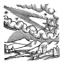 Comet of 1456 (Halley), 1557. Artist: Unknown