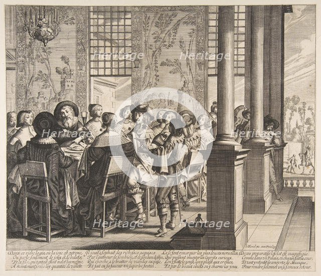 The Banquet for the Return of the Prodigal Son, ca. 1636. Creator: Unknown.