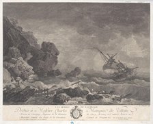 The Debris of the Shipwreck, ca. 1756-88. Creator: Louis Joseph Masquelier.