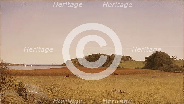 Almy's Pond, Newport, c1860. Creator: John Frederick Kensett.