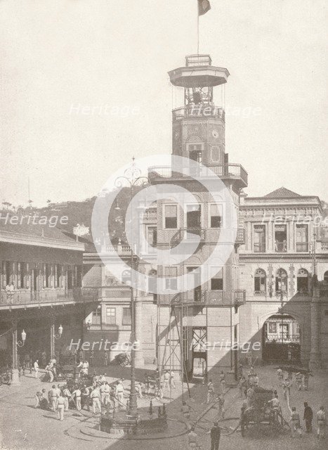 'The Fire Brigade Head-quartes', 1914. Artist: Unknown.