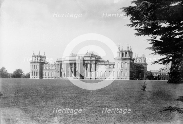 South facade of Blenheim Palace, Woodstock, Oxfordshire, c1860-c1922. Artist: Henry Taunt