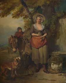 'The Return from Market', 1786, (1938). Artist: Francis Wheatley.